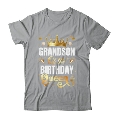 Grandson Of The Birthday Queen Funny Matching Birthday Party Shirt & Hoodie | siriusteestore