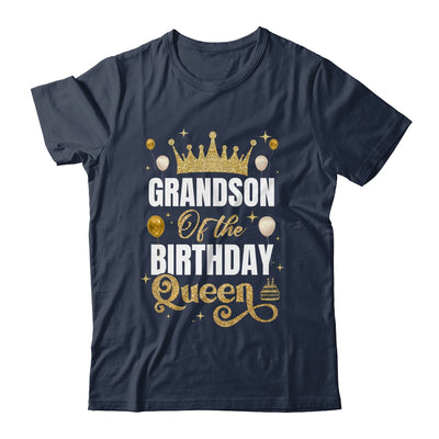 Grandson Of The Birthday Queen Women Girls Bday Party For Her Shirt & Hoodie | siriusteestore