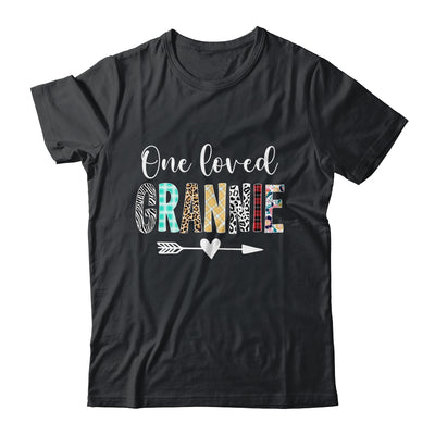Grannie Women Cute Design One Loved Grannie Mother's Day Shirt & Tank Top | siriusteestore
