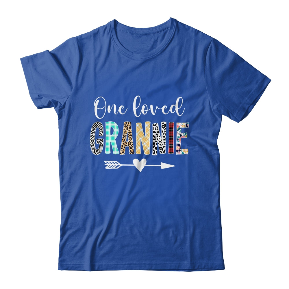 Grannie Women Cute Design One Loved Grannie Mother's Day Shirt & Tank Top | siriusteestore