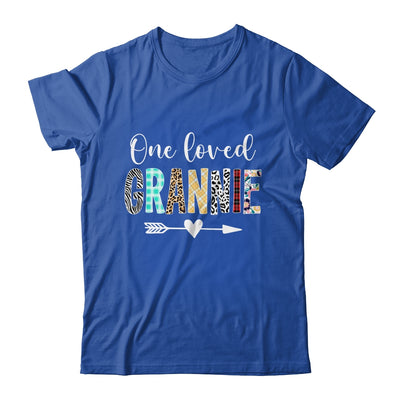 Grannie Women Cute Design One Loved Grannie Mother's Day Shirt & Tank Top | siriusteestore
