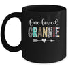Grannie Women Cute Design One Loved Grannie Mother's Day Mug | siriusteestore