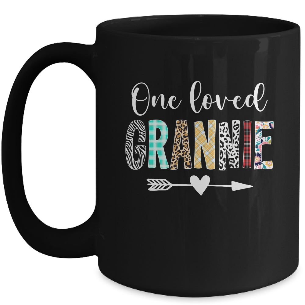 Grannie Women Cute Design One Loved Grannie Mother's Day Mug | siriusteestore