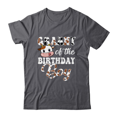 Granny Of The Birthday Boy Cow Farm 1st Birthday Boy Shirt & Hoodie | siriusteestore