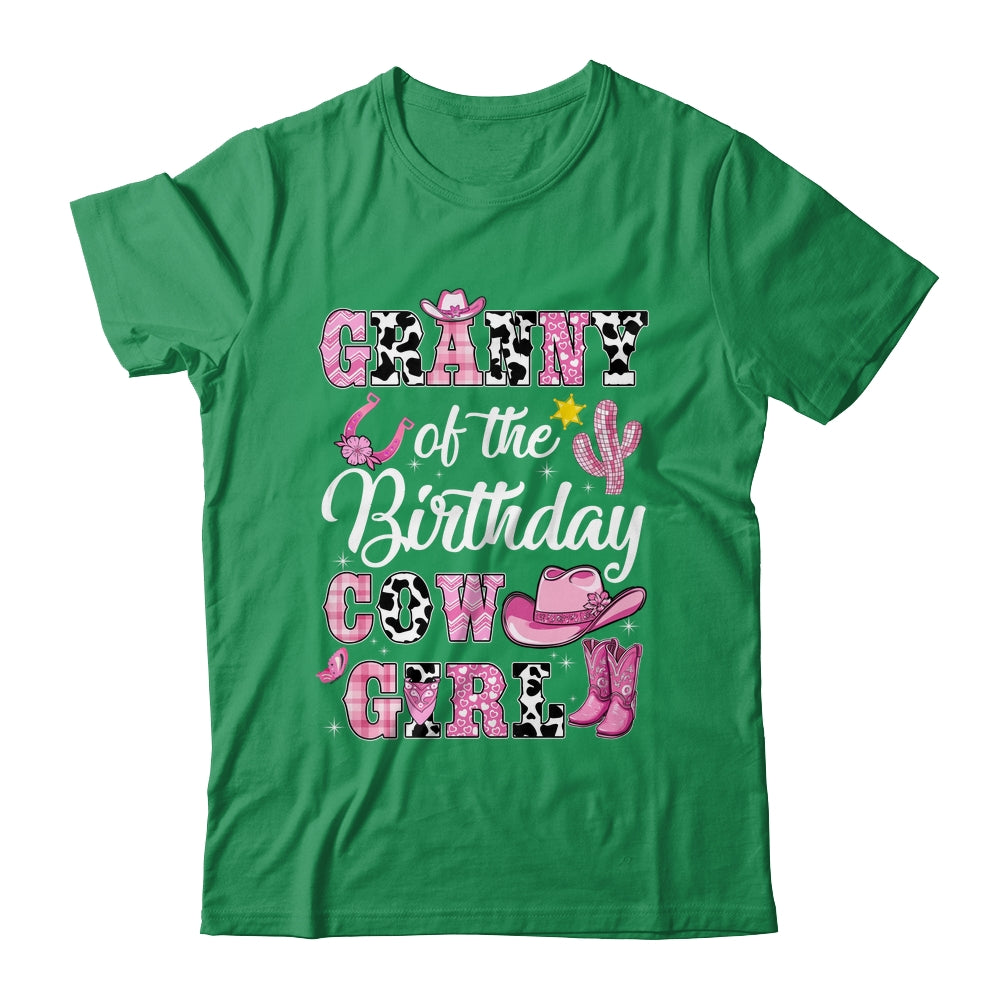 Granny Of The Birthday Cow Girl Western Cowgirl 1st Birthday Shirt & Hoodie | siriusteestore