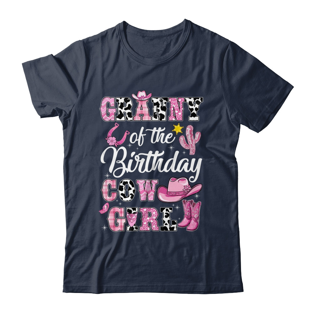 Granny Of The Birthday Cow Girl Western Cowgirl 1st Birthday Shirt & Hoodie | siriusteestore