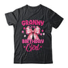 Granny Of The Birthday Girl Coquette Bow Matching Family Shirt & Hoodie | siriusteestore