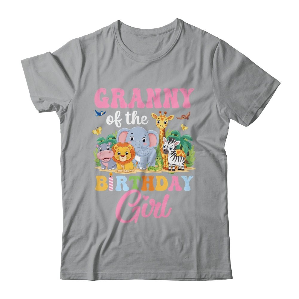 Granny Of The Birthday Girl Kids Safari Jungle Animal Shirt & Hoodie | siriusteestore