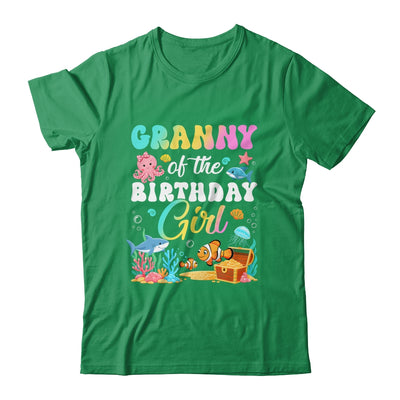 Granny Of The Birthday Girl Sea Fish Ocean Aquarium Shirt & Hoodie | siriusteestore