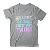 Granny Of The Birthday Twins Girls Kids Party Retro Bday Shirt & Hoodie | siriusteestore