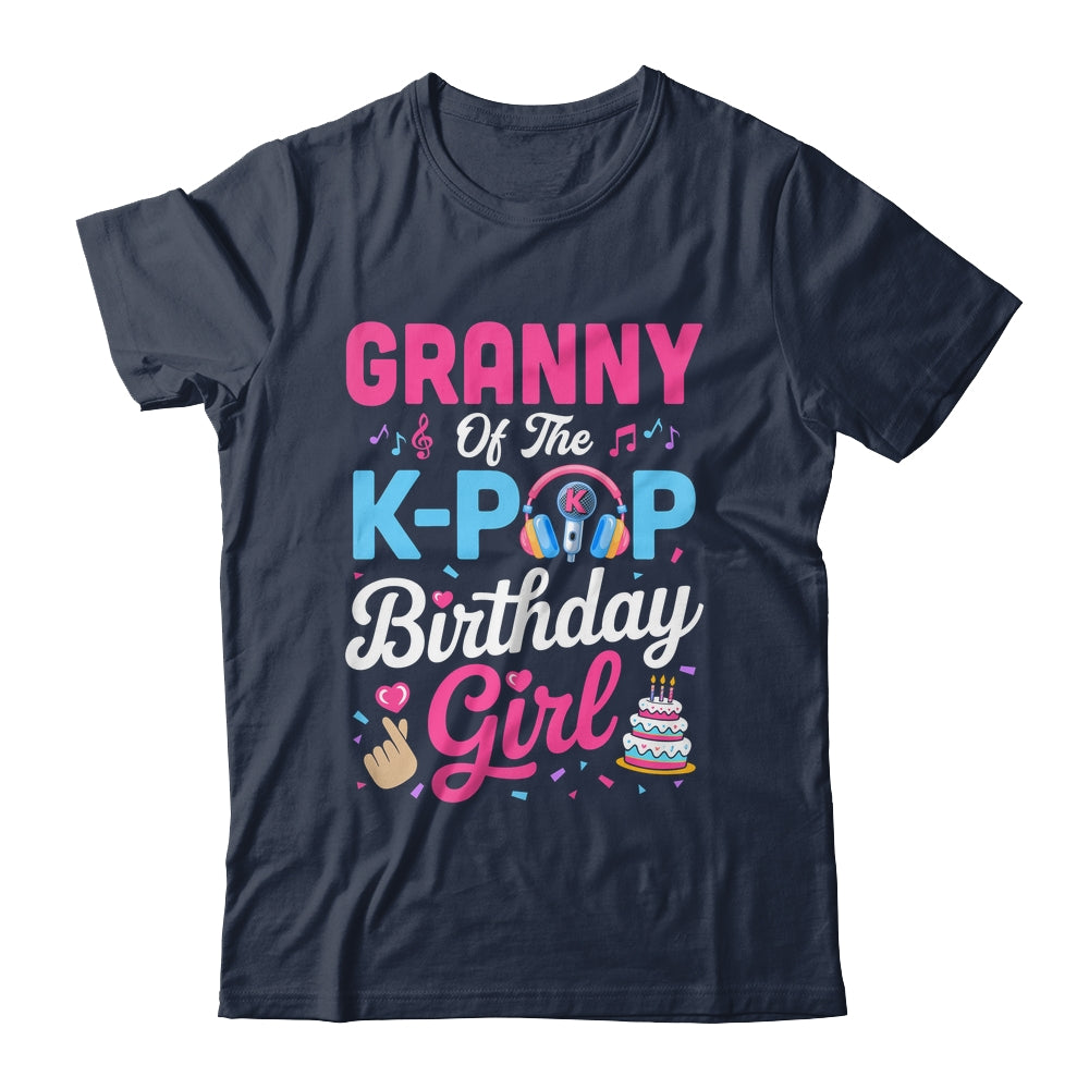 Granny Of The K-Pop Birthday Girl Korean Music Family Shirt & Hoodie | siriusteestore