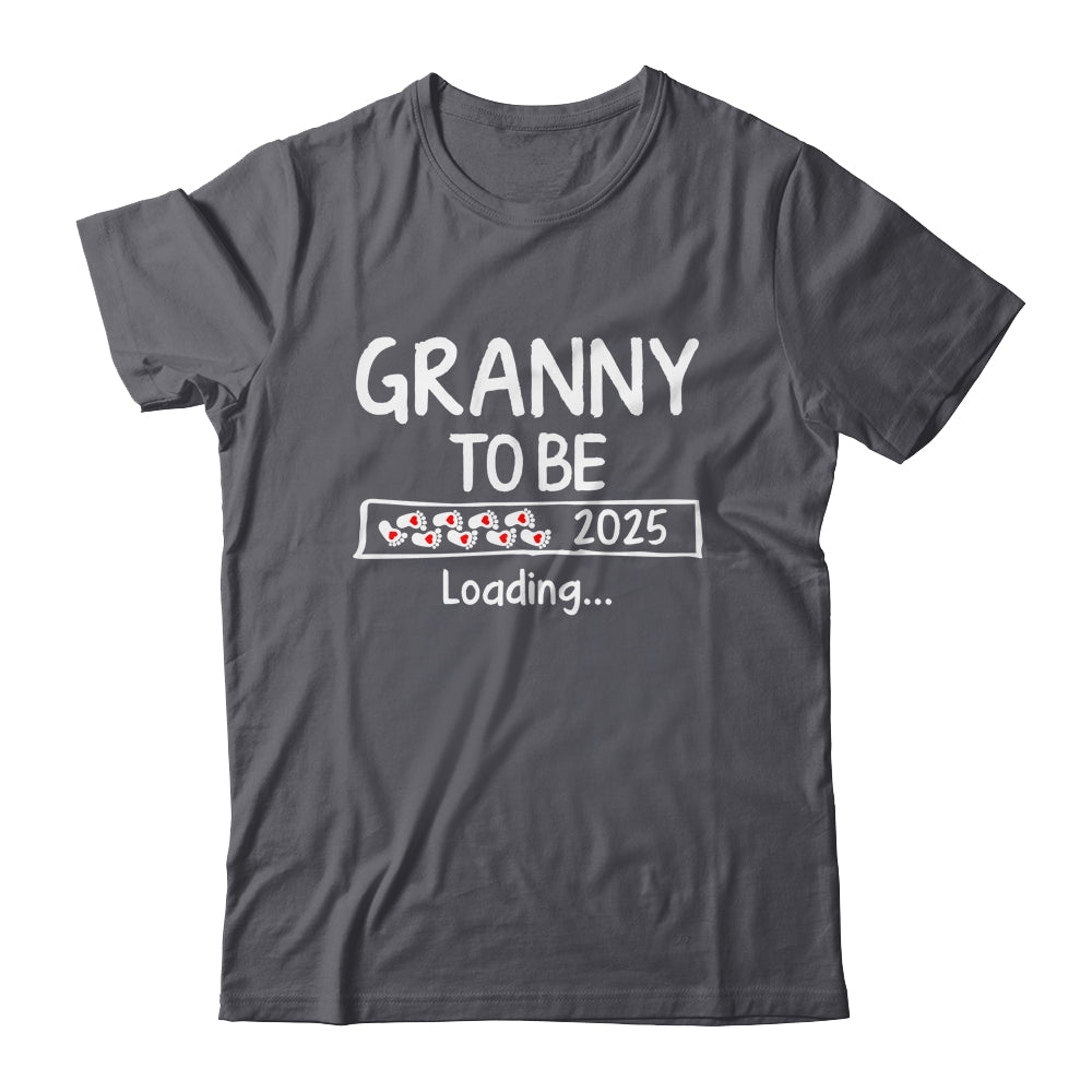 Granny To Be 2025 Loading Promoted To Granny Est 2025 Shirt & Tank Top | siriusteestore