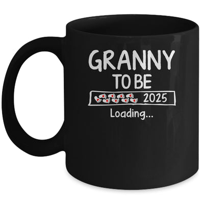 Granny To Be 2025 Loading Promoted To Granny Est 2025 Mug | siriusteestore