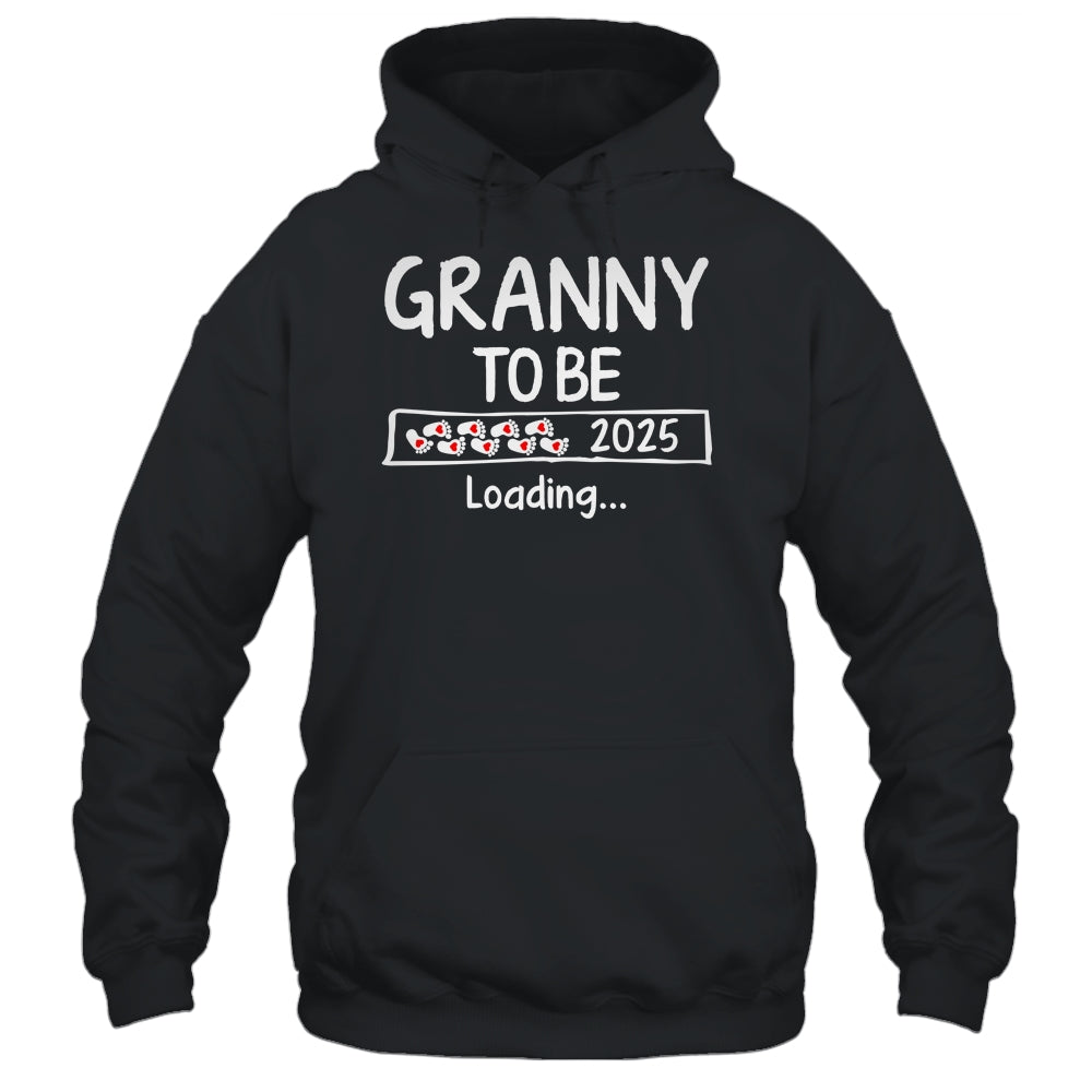 Granny To Be 2025 Loading Promoted To Granny Est 2025 Shirt & Tank Top | siriusteestore