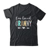 Granny Women Cute Design One Loved Granny Mother's Day Shirt & Tank Top | siriusteestore