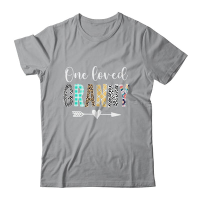 Granny Women Cute Design One Loved Granny Mother's Day Shirt & Tank Top | siriusteestore