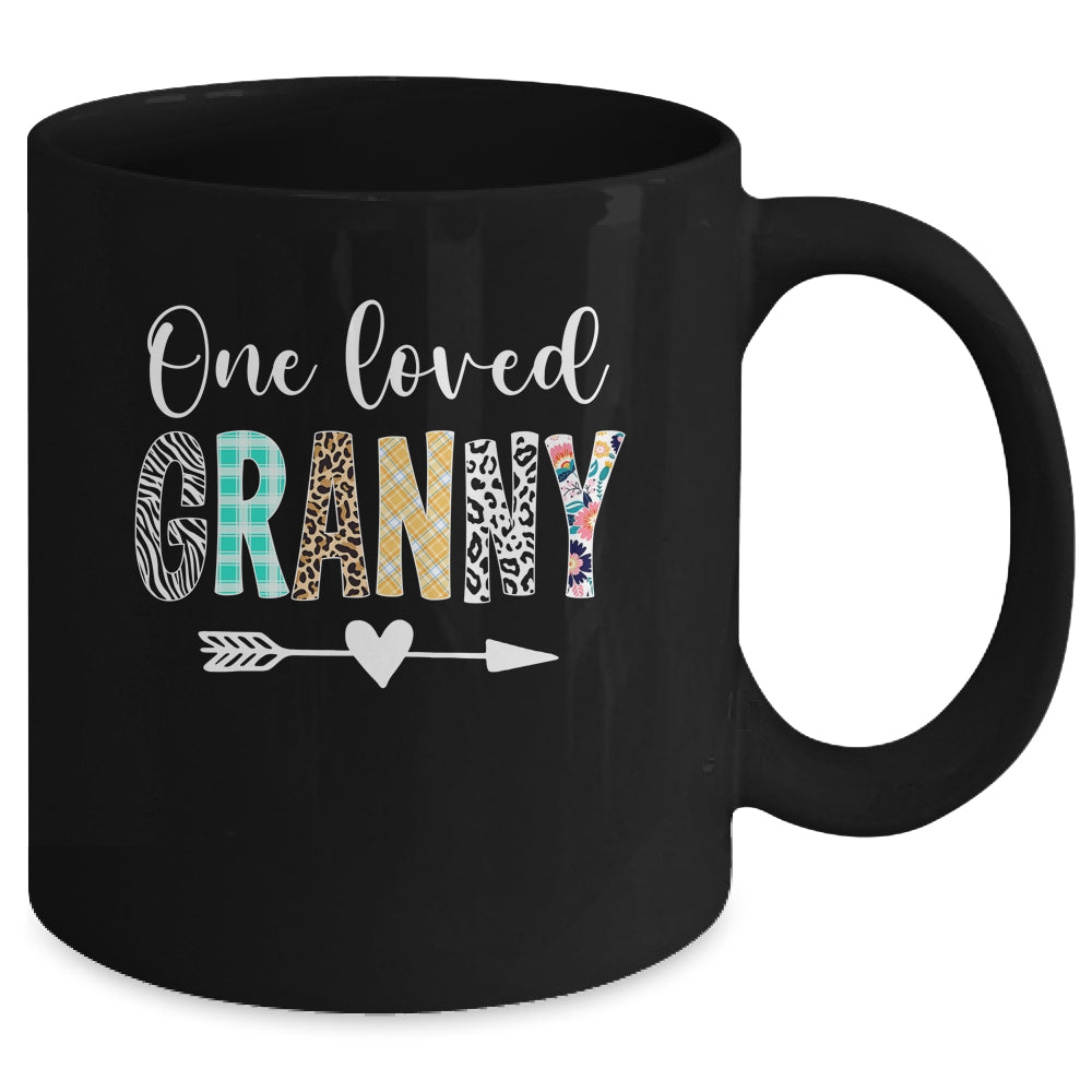 Granny Women Cute Design One Loved Granny Mother's Day Mug | siriusteestore