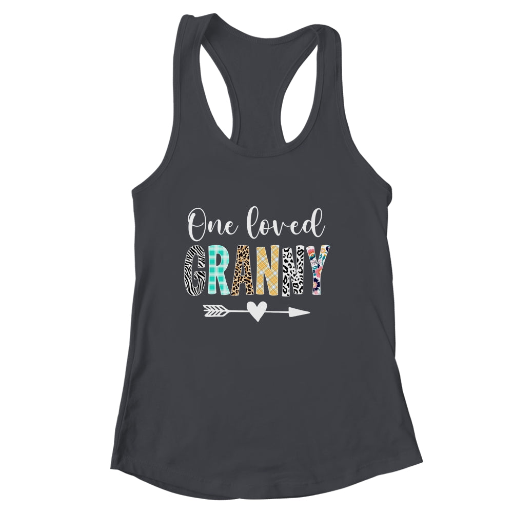 Granny Women Cute Design One Loved Granny Mother's Day Shirt & Tank Top | siriusteestore