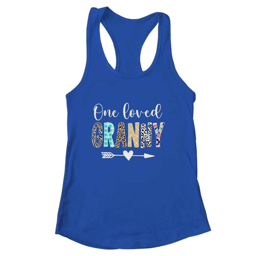 Granny Women Cute Design One Loved Granny Mother's Day Shirt & Tank Top | siriusteestore