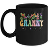 Granny Women Wildflower Floral Design Granny Mothers Day Mug | siriusteestore