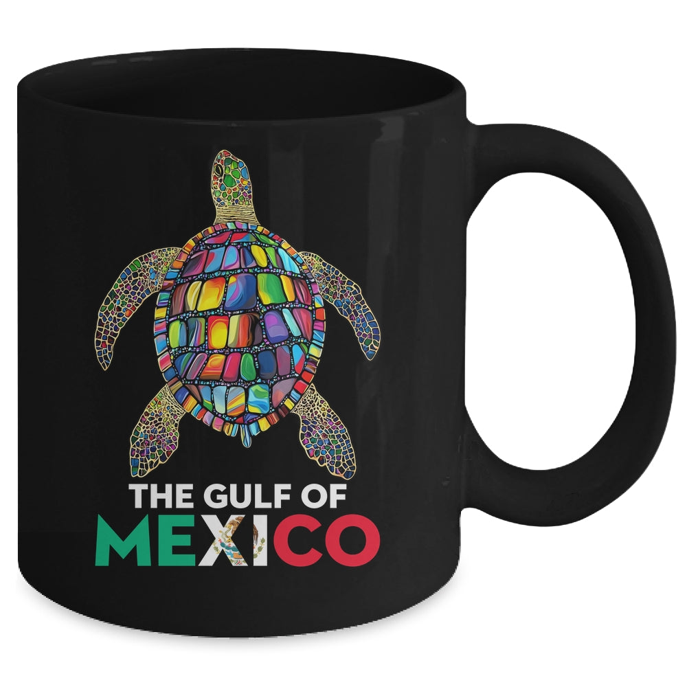 Graphic Sea Turtle Never Forget Gulf Of Mexico Forever Mug | siriusteestore