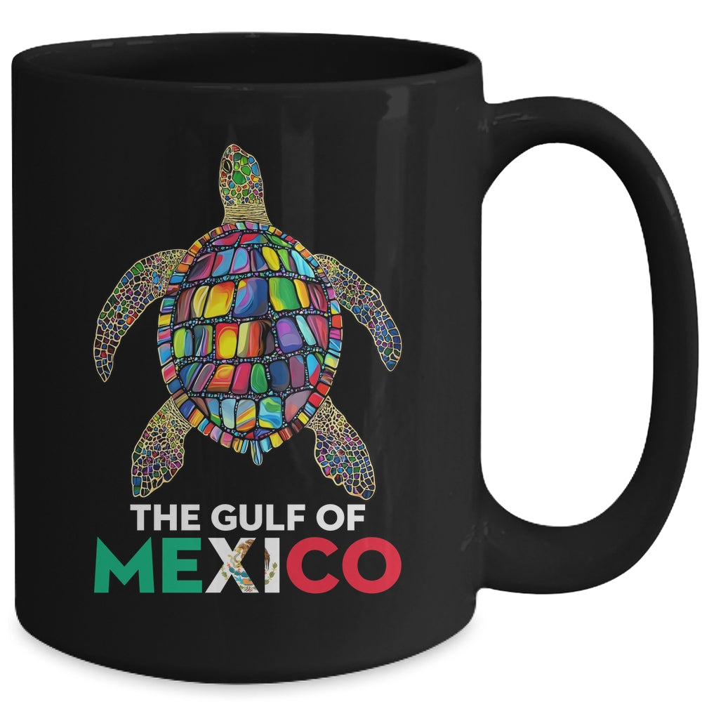 Graphic Sea Turtle Never Forget Gulf Of Mexico Forever Mug | siriusteestore