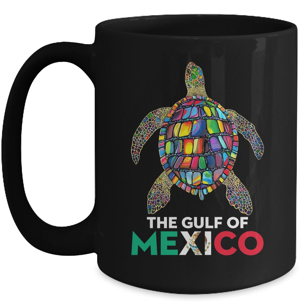 Graphic Sea Turtle Never Forget Gulf Of Mexico Forever Mug | siriusteestore