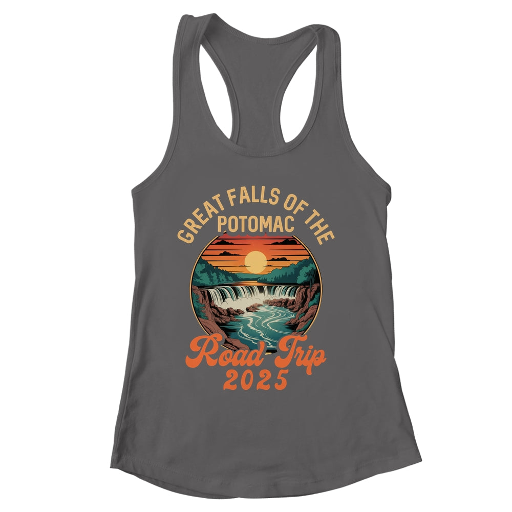 Great Falls Of The Potomac Road Trip 2025 Summer Vacation Family Shirt & Tank Top | siriusteestore