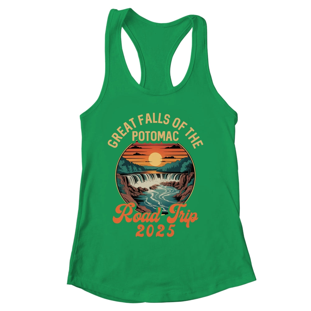 Great Falls Of The Potomac Road Trip 2025 Summer Vacation Family Shirt & Tank Top | siriusteestore