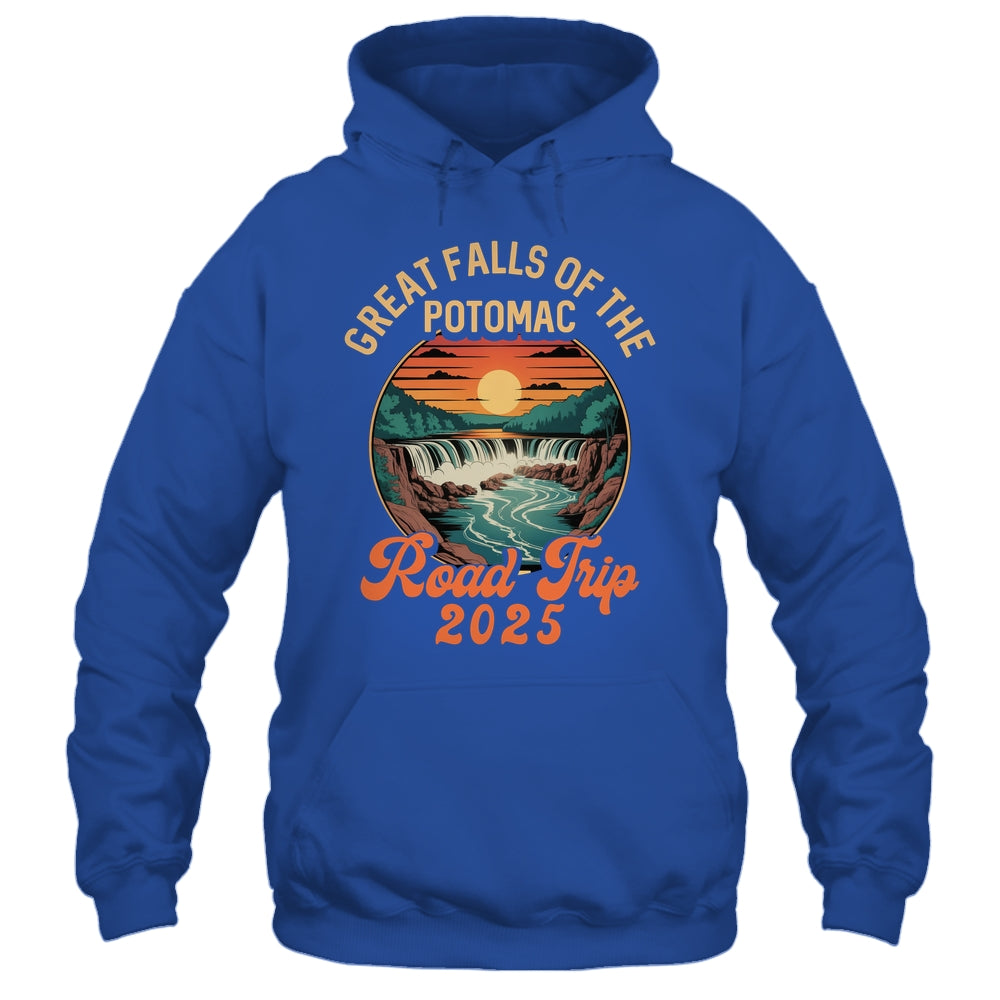 Great Falls Of The Potomac Road Trip 2025 Summer Vacation Family Shirt & Tank Top | siriusteestore