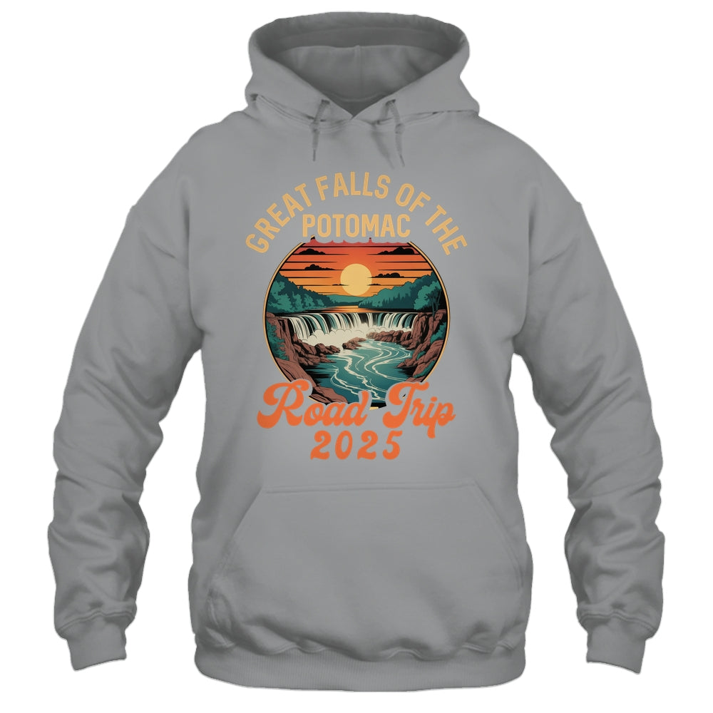 Great Falls Of The Potomac Road Trip 2025 Summer Vacation Family Shirt & Tank Top | siriusteestore