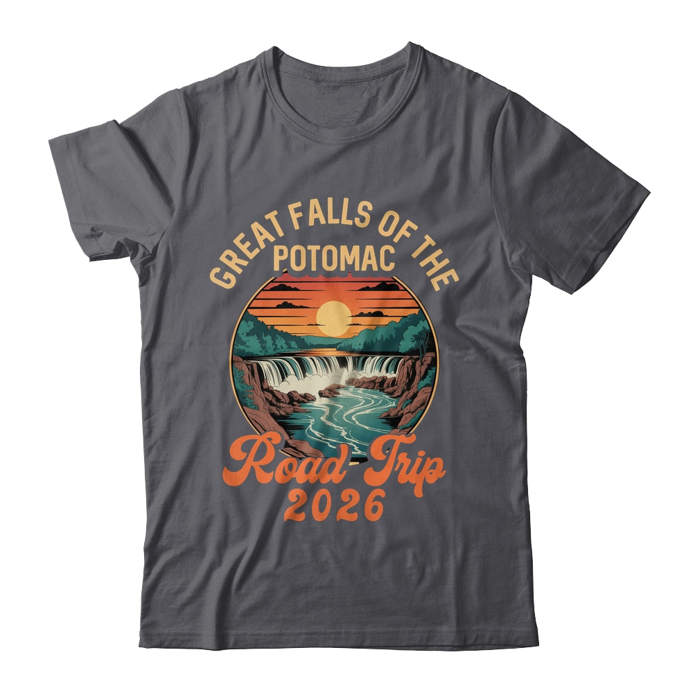 Great Falls Of The Potomac Road Trip 2026 Summer Vacation Family Shirt & Tank Top | siriusteestore