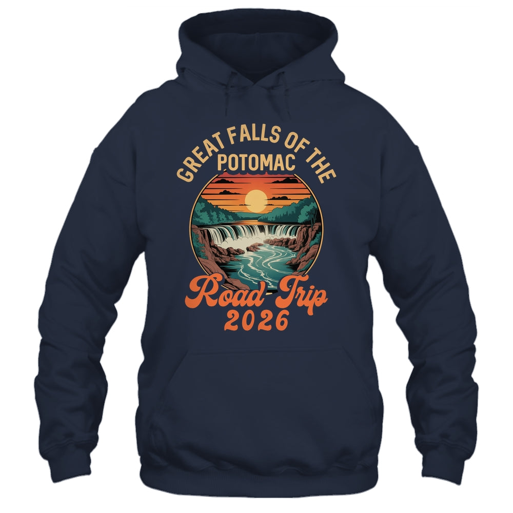 Great Falls Of The Potomac Road Trip 2026 Summer Vacation Family Shirt & Tank Top | siriusteestore