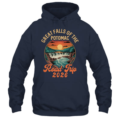 Great Falls Of The Potomac Road Trip 2026 Summer Vacation Family Shirt & Tank Top | siriusteestore