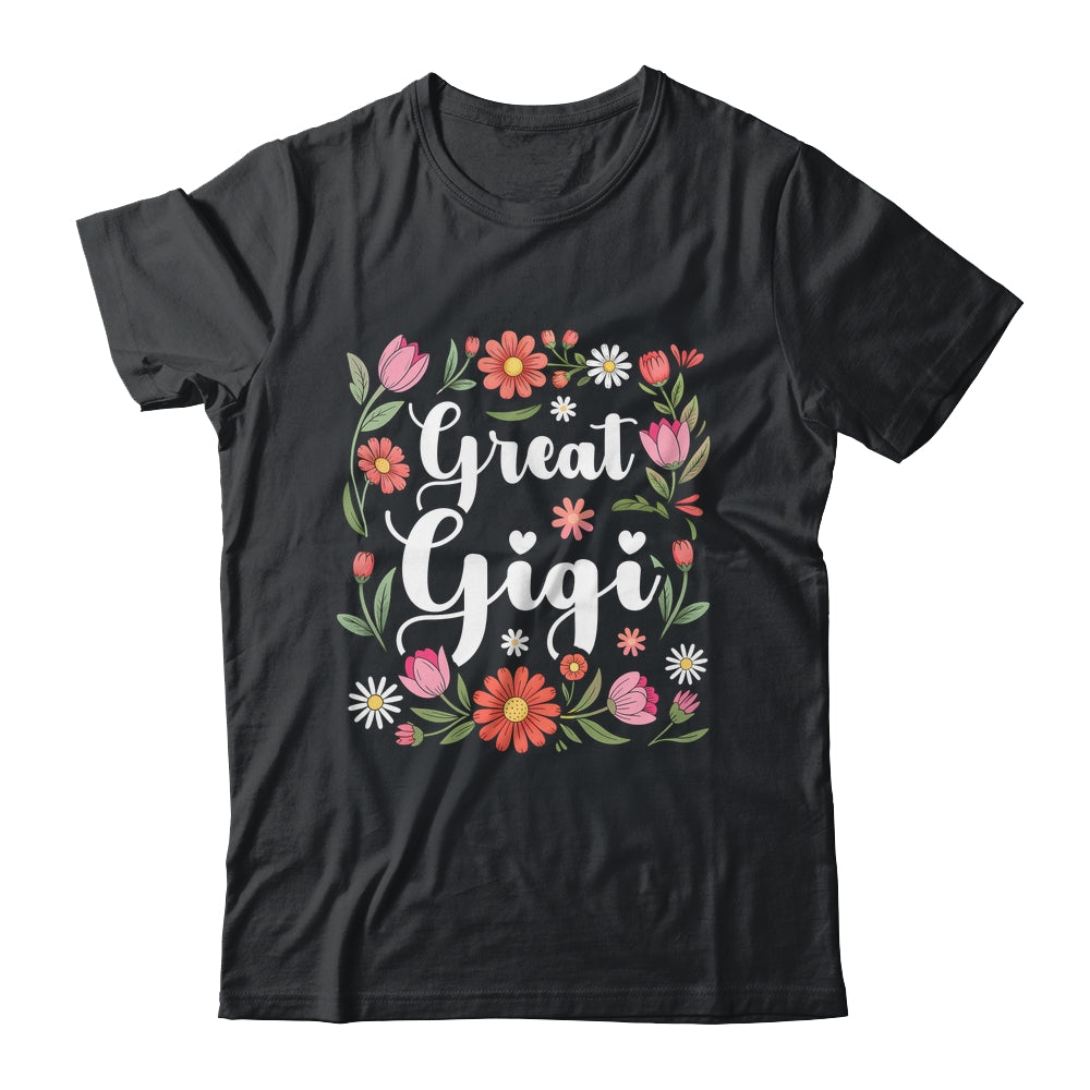Great Gigi Floral Wildflowers Mother's Day Gigi Women Shirt & Tank Top | siriusteestore