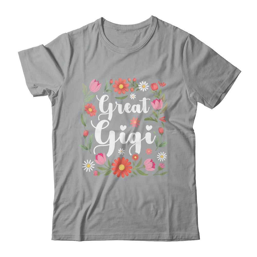 Great Gigi Floral Wildflowers Mother's Day Gigi Women Shirt & Tank Top | siriusteestore