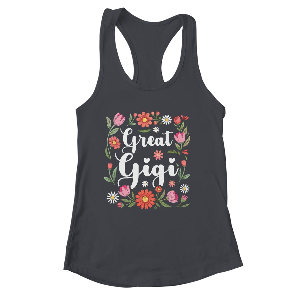 Great Gigi Floral Wildflowers Mother's Day Gigi Women Shirt & Tank Top | siriusteestore