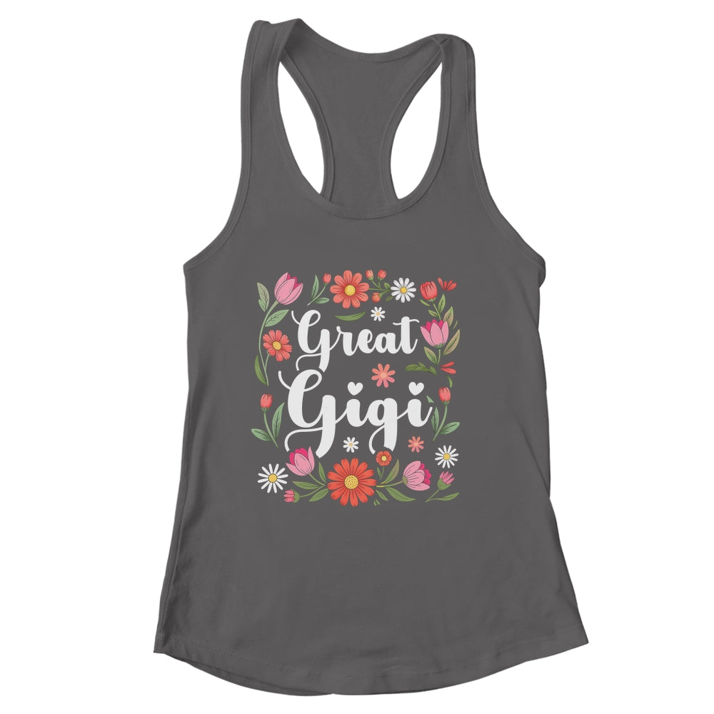 Great Gigi Floral Wildflowers Mother's Day Gigi Women Shirt & Tank Top | siriusteestore