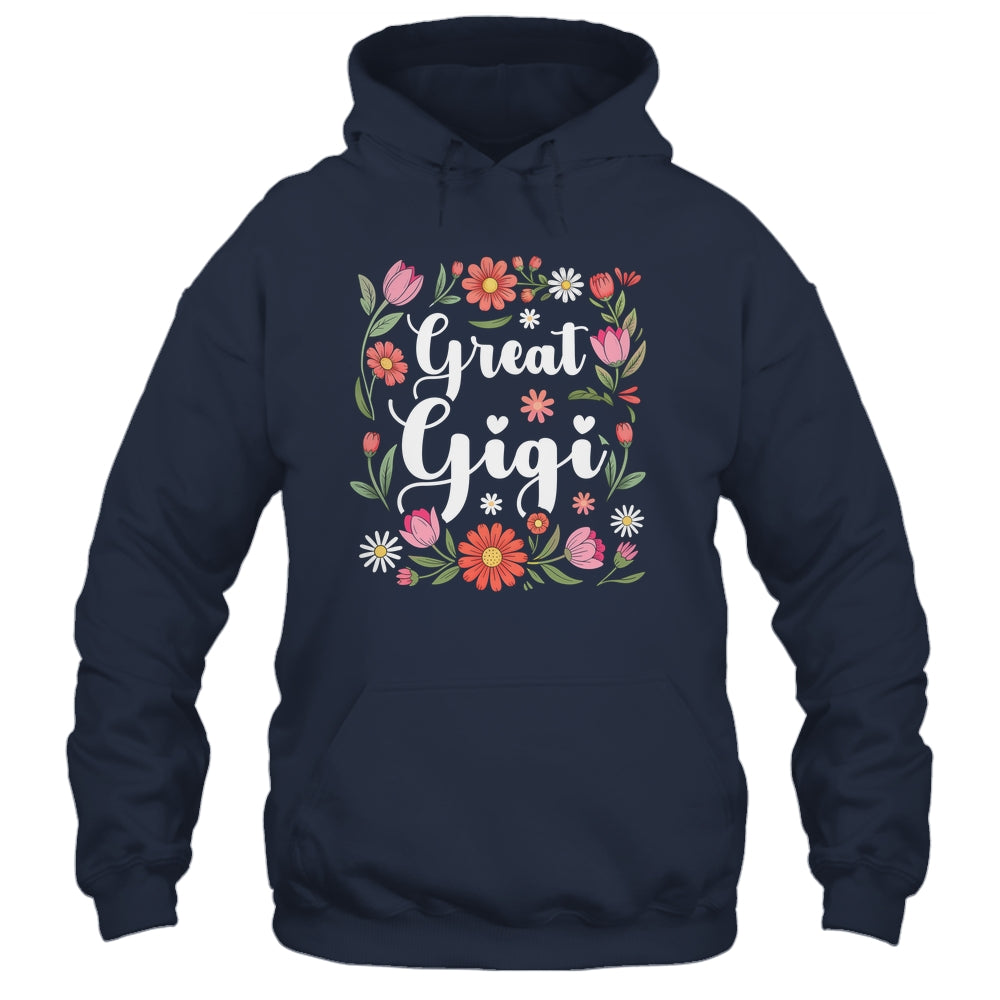 Great Gigi Floral Wildflowers Mother's Day Gigi Women Shirt & Tank Top | siriusteestore