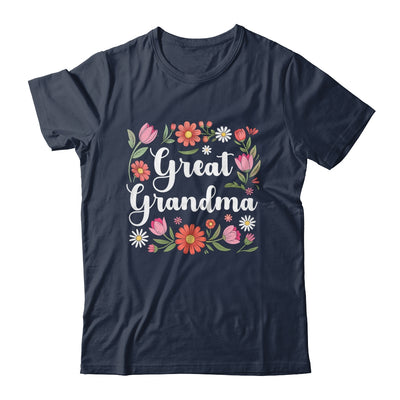 Great Grandma Floral Wildflowers Mother's Day Grandma Women Shirt & Tank Top | siriusteestore