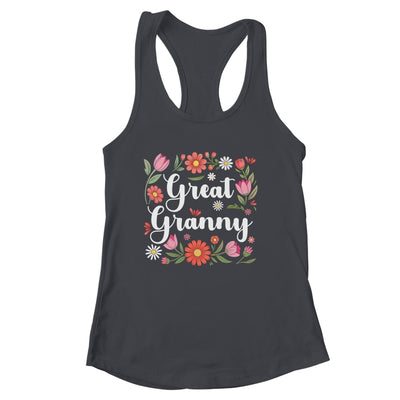 Great Granny Floral Wildflowers Mother's Day Granny Women Shirt & Tank Top | siriusteestore