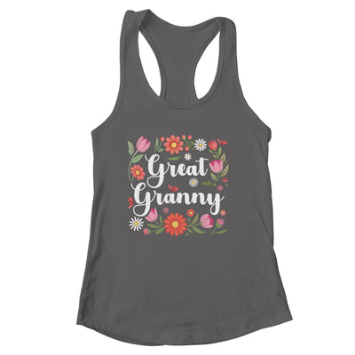 Great Granny Floral Wildflowers Mother's Day Granny Women Shirt & Tank Top | siriusteestore