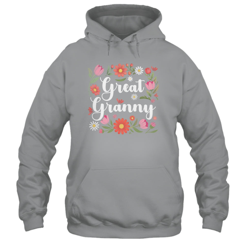 Great Granny Floral Wildflowers Mother's Day Granny Women Shirt & Tank Top | siriusteestore
