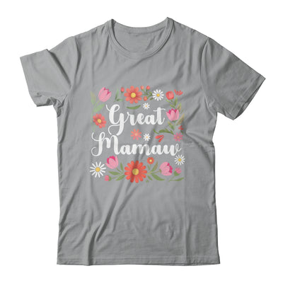 Great Mamaw Floral Wildflowers Mother's Day Mamaw Women Shirt & Tank Top | siriusteestore