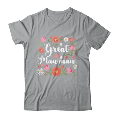 Great Mawmaw Floral Wildflowers Mother's Day Mawmaw Women Shirt & Tank Top | siriusteestore