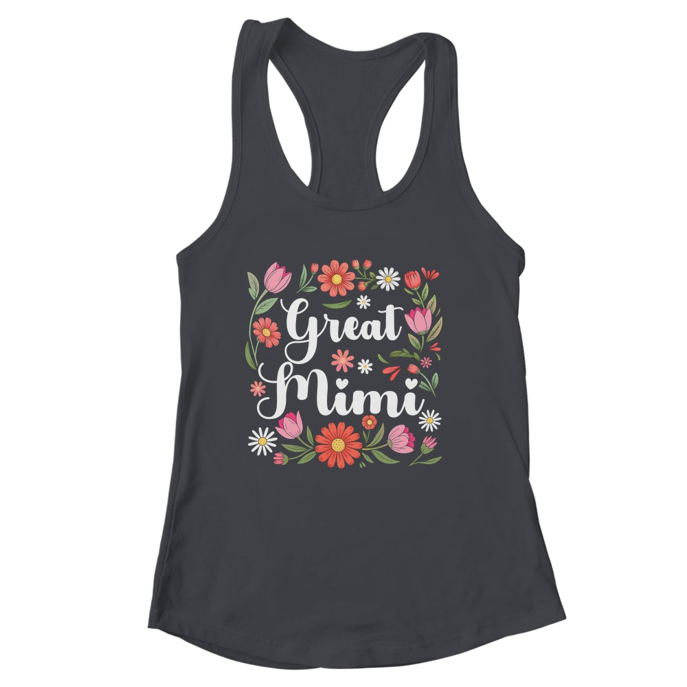 Great Mimi Floral Wildflowers Mother's Day Mimi Women Shirt & Tank Top | siriusteestore