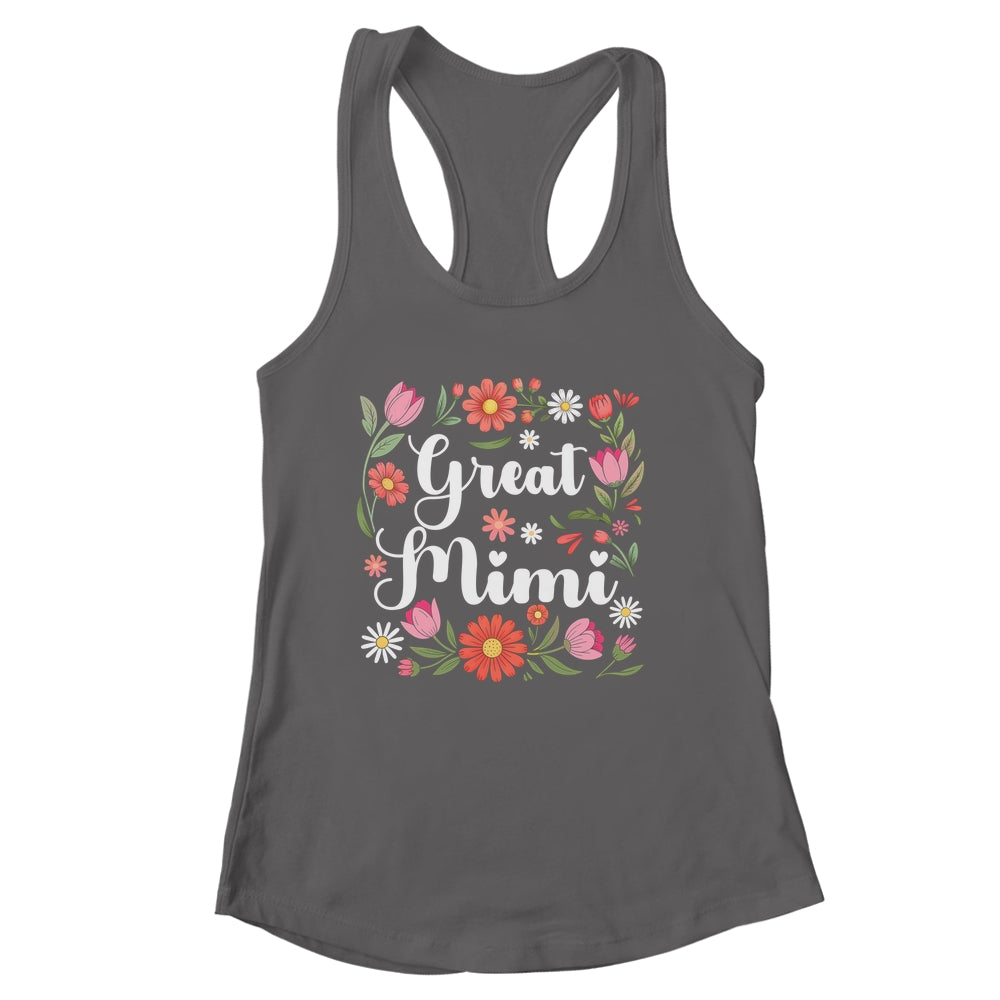 Great Mimi Floral Wildflowers Mother's Day Mimi Women Shirt & Tank Top | siriusteestore