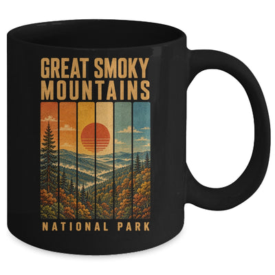 Great Smoky Mountains National Park Tennessee Usa Outdoor Vintage Hiking Mug | siriusteestore
