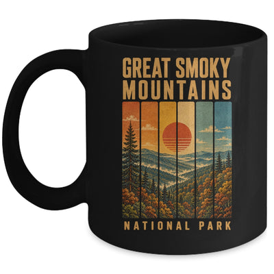 Great Smoky Mountains National Park Tennessee Usa Outdoor Vintage Hiking Mug | siriusteestore
