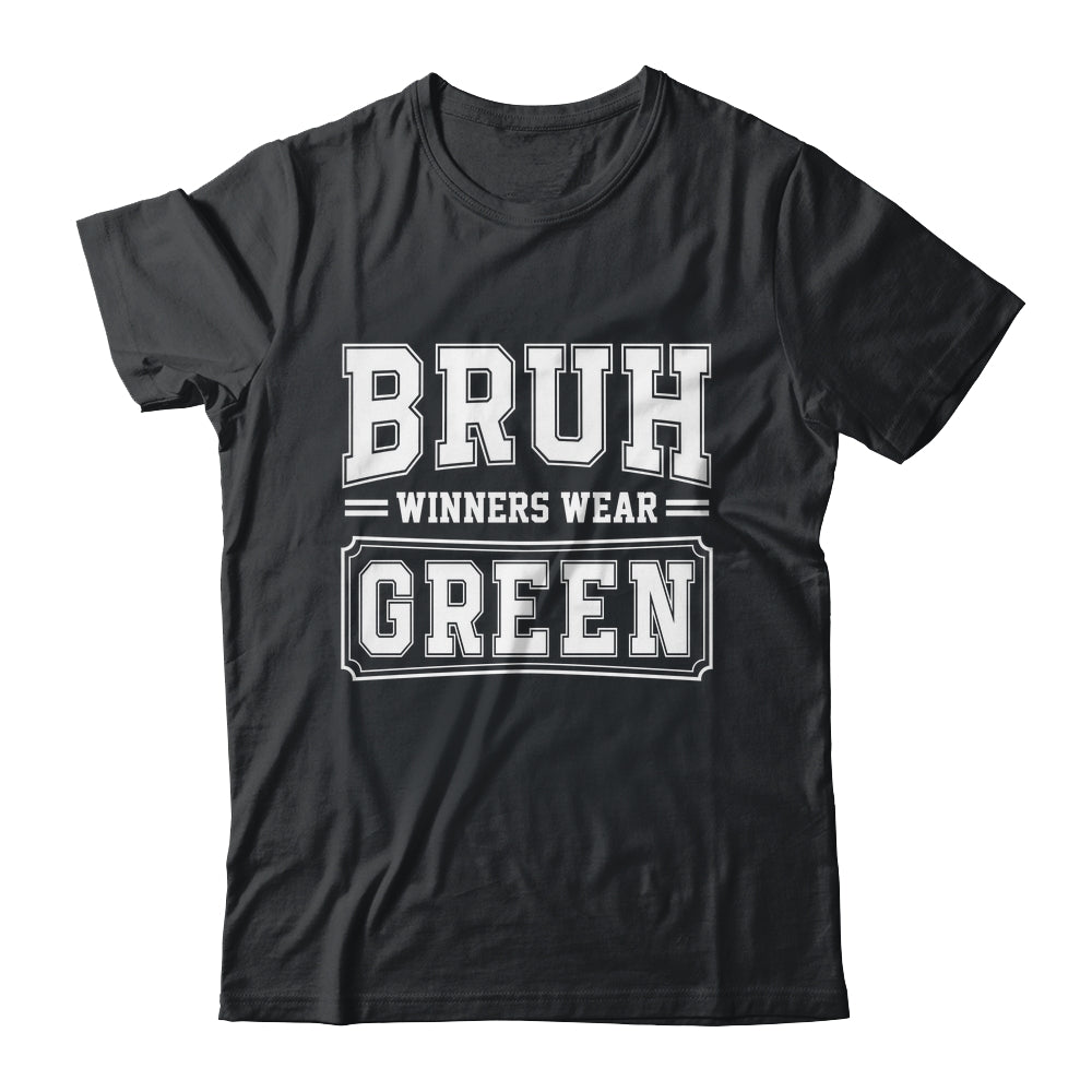 Green Field Day Team Spirit Bruh Winners Wear Green Shirt & Hoodie | siriusteestore
